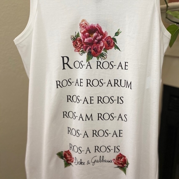 NWT Dolce & Gabbana Rose Shirt - Picture 2 of 7